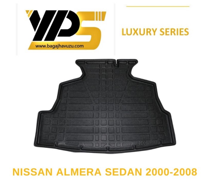 ALMERA SEDAN (N16) 2000-2008 LÜKS SERİ BAGAJ HAVUZU