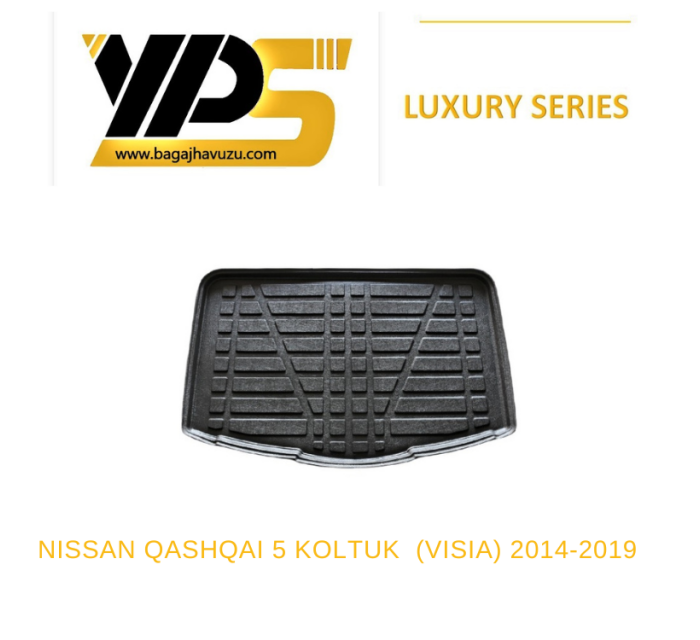 QASHQAI (J11) 5 KOLTUK (VISIA) 2014-2016 LÜKS SERİ BAGAJ HAVUZU
