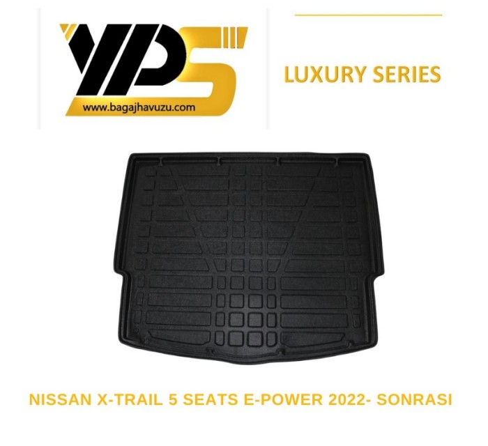 X-TRAIL IV (T33) 5 KOLTUK / E-POWER 2022+ LÜKS SERİ BAGAJ HAVUZU