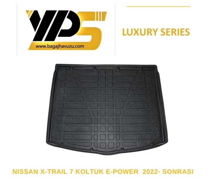 X-TRAIL IV (T33) 7 KOLTUK / E-POWER 2022+ LÜKS SERİ BAGAJ HAVUZU
