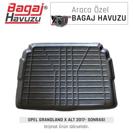 Grandland X 2017 - Sonrası Yumuşak Bagaj Havuzu Grandland X 2017 - Sonrası Yumuşak Bagaj Havuzu