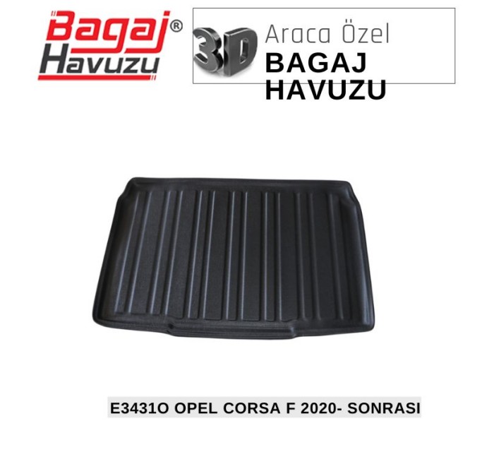 CORSA (F) 2020+ EKONOMİK SERİ BAGAJ HAVUZU