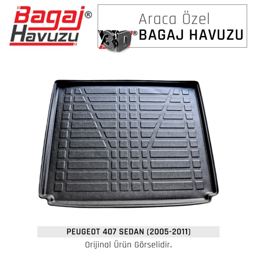 407 Sedan (2005 - 2011) Standart Bagaj Havuzu 407 Sedan (2005 - 2011) Standart Bagaj Havuzu