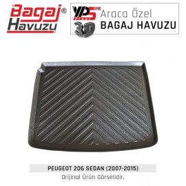 206 Sedan (2007 - 2015) Yumuşak Bagaj Havuzu 206 Sedan (2007 - 2015) Yumuşak Bagaj Havuzu