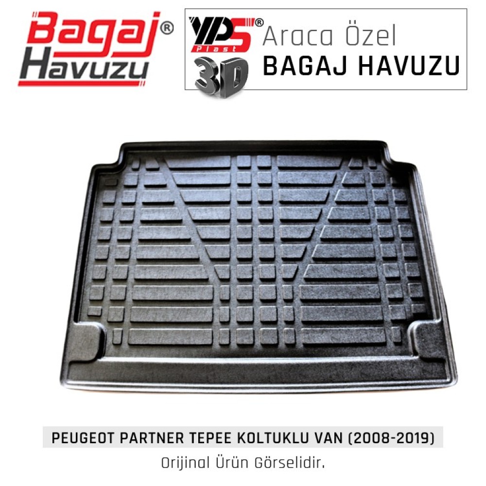 Partner Tepee Koltuklu Van (2008 - 2019) Yumuşak Bagaj Havuzu Partner Tepee Koltuklu Van (2008 - 2019) Yumuşak Bagaj Havuzu