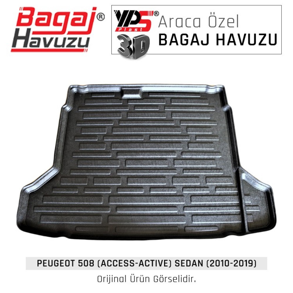 508 Sedan (2010 - 2019) Yumuşak Bagaj Havuzu