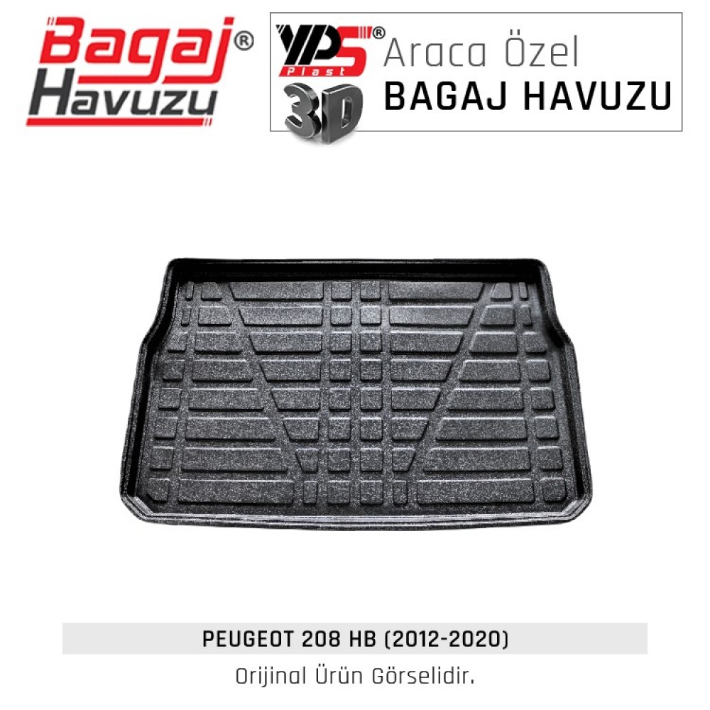 208 HB (2012 - 2021) Yumuşak Bagaj Havuzu 208 HB (2012 - 2021) Yumuşak Bagaj Havuzu