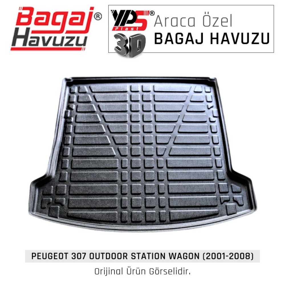 307 Outdoor STW (2001 - 2008) Standart Bagaj Havuzu 307 Outdoor STW (2001 - 2008) Standart Bagaj Havuzu