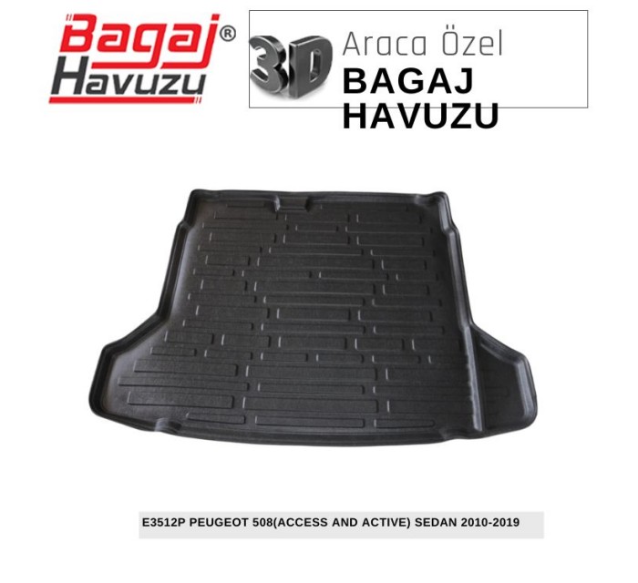 508 (I) (ACCESS ve ACTIVE) SEDAN 2010-2019 EKONOMİK SERİ BAGAJ HAVUZU