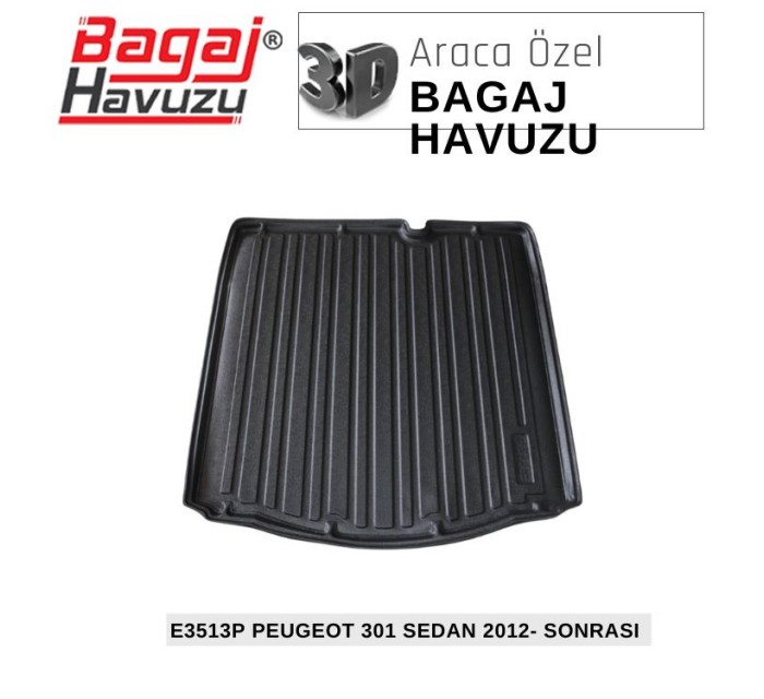 301 SEDAN 2012+ EKONOMİK SERİ BAGAJ HAVUZU