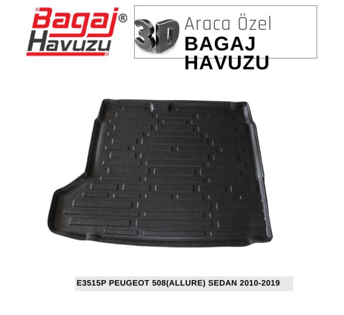 508 (I) (ALLURE) SEDAN 2010-2019 EKONOMİK SERİ BAGAJ HAVUZU