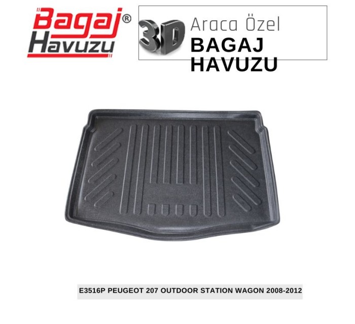 207 OUTDOOR STW 2008-2012 EKONOMİK SERİ BAGAJ HAVUZU