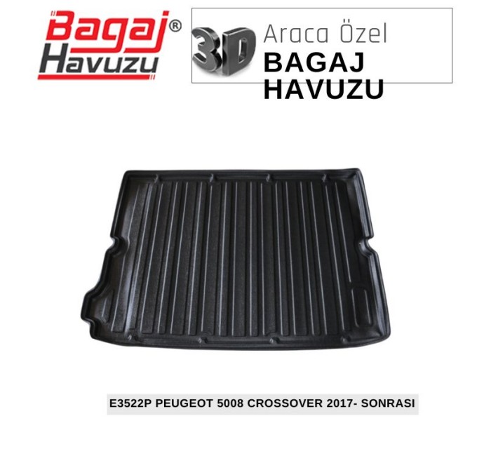 5008 (II) CROSSOVER 2017+ EKONOMİK SERİ BAGAJ HAVUZU