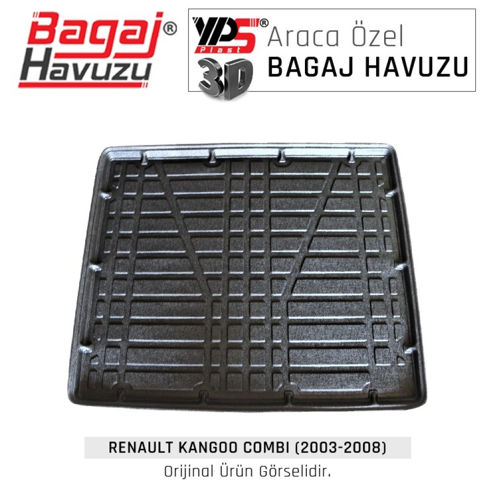 Kangoo Combi Koltuklu Van (2003 - 2008) Standart Bagaj Havuzu Kangoo Combi Koltuklu Van (2003 - 2008) Standart Bagaj Havuzu