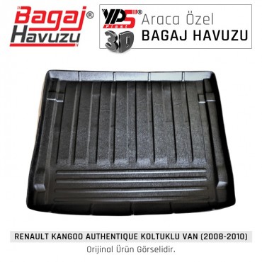 Kangoo Combi Koltuklu Van (2008 - 2010) Yumuşak Bagaj Havuzu