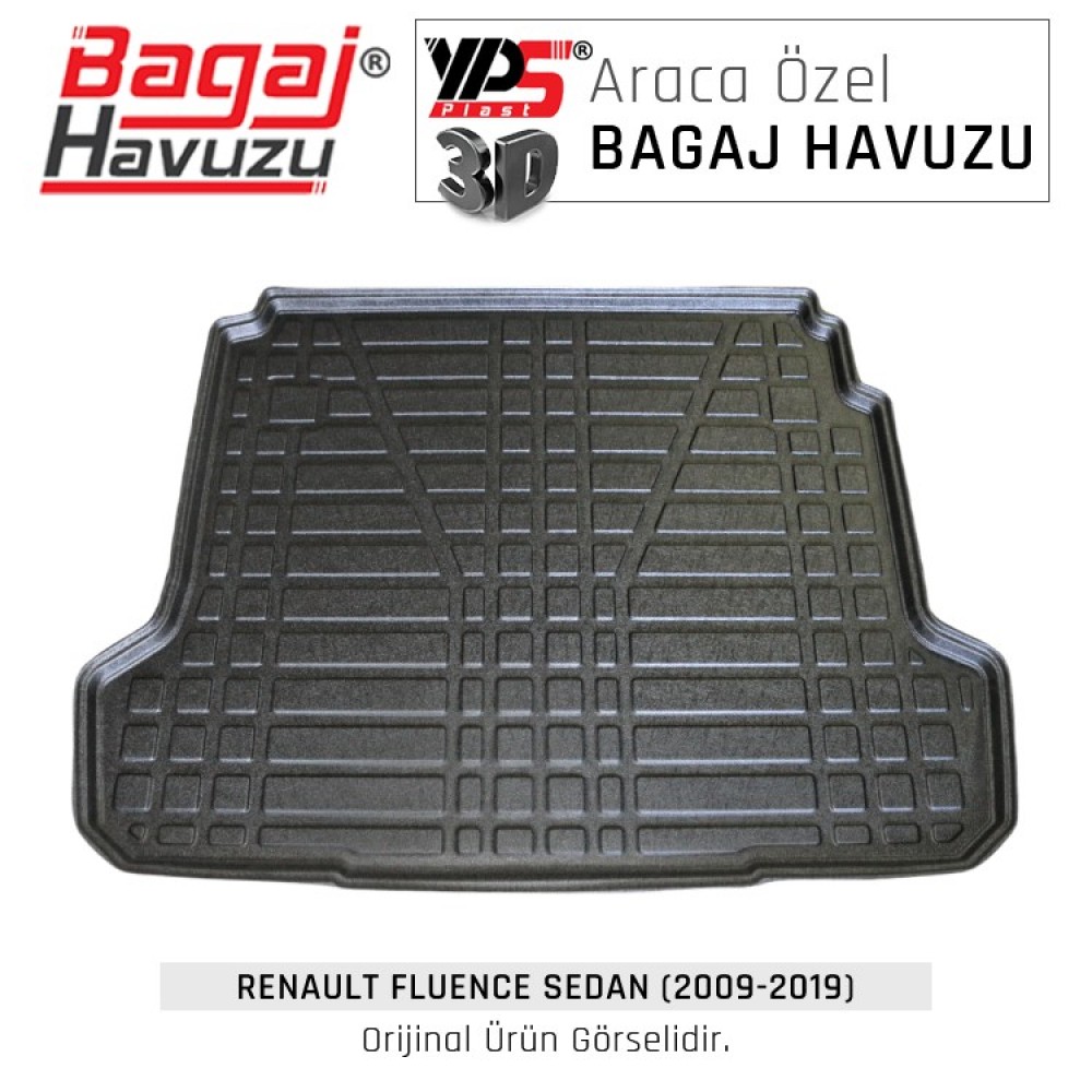 Fluence Sedan (2009 - 2019) Standart Bagaj Havuzu Fluence Sedan (2009 - 2019) Standart Bagaj Havuzu