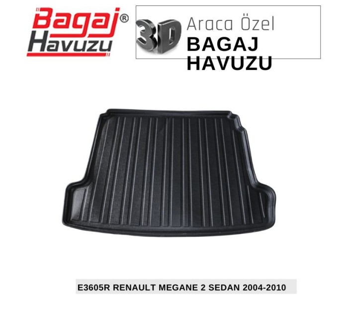 MEGANE (II) SEDAN 2004-2009 EKONOMİK SERİ BAGAJ HAVUZU