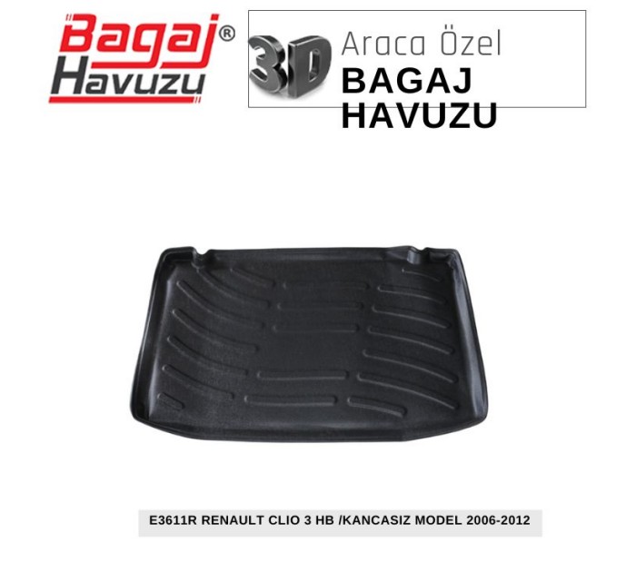 CLIO (III) HB / KANCASIZ MODEL 2006-2012 EKONOMİK SERİ BAGAJ HAVUZU