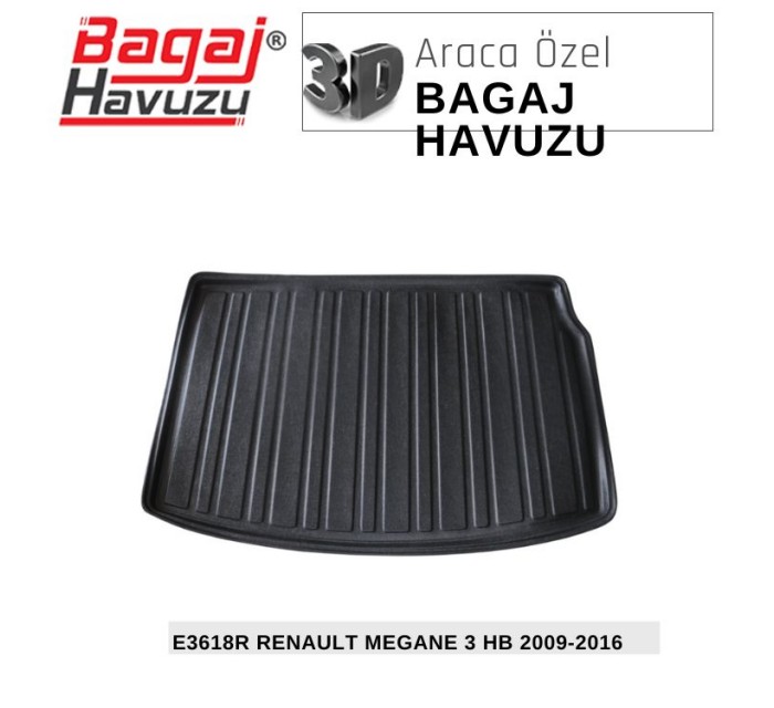 MEGANE (III) HB 2009-2015 EKONOMİK SERİ BAGAJ HAVUZU