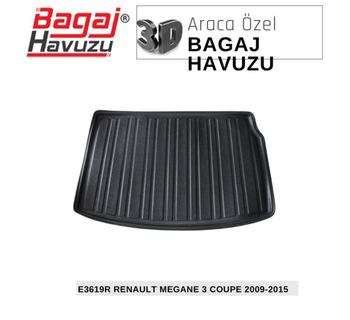 MEGANE (III) COUPE 2009-2015 EKONOMİK SERİ BAGAJ HAVUZU