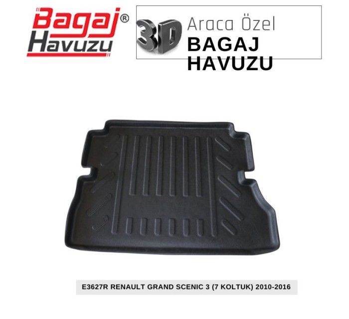 GRAND SCENIC (III) 7 KOLTUK 2010-2016 EKONOMİK SERİ BAGAJ HAVUZU