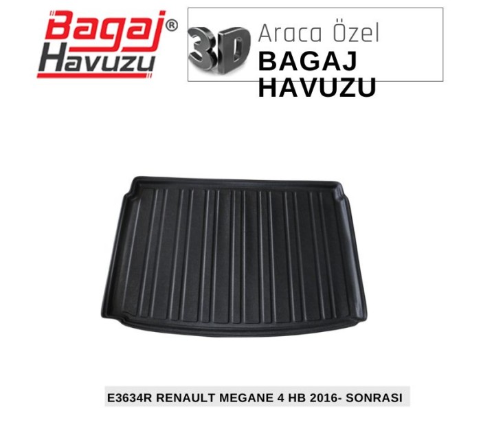 MEGANE (IV) HB 2016+ EKONOMİK SERİ BAGAJ HAVUZU