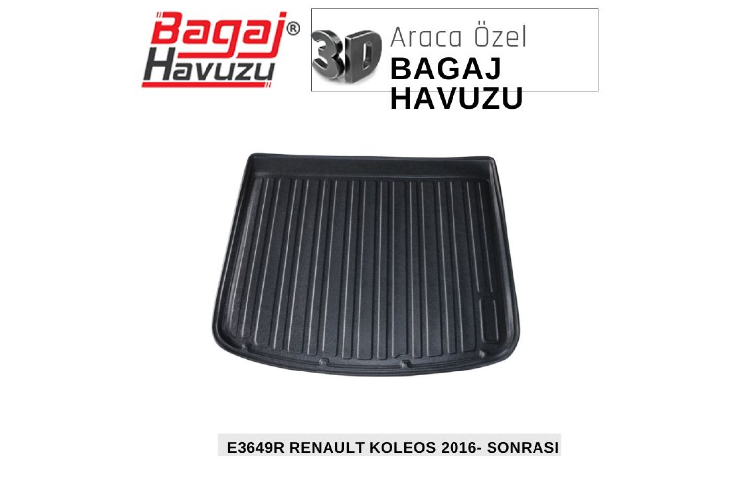 KOLEOS (II) 2016+ EKONOMİK SERİ BAGAJ HAVUZU