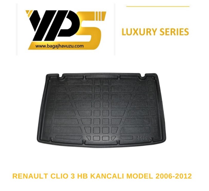 CLIO (III) HB / KANCALI MODEL 2006-2012 LÜKS SERİ BAGAJ HAVUZU