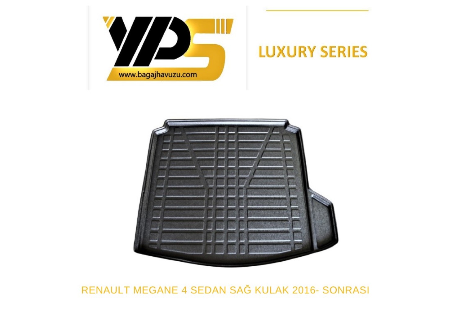 MEGANE (IV) SEDAN 2016+ LÜKS SERİ BAGAJ HAVUZU
