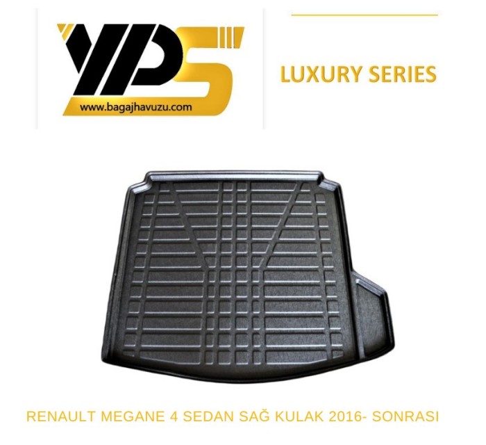 MEGANE (IV) SEDAN 2016+ LÜKS SERİ BAGAJ HAVUZU