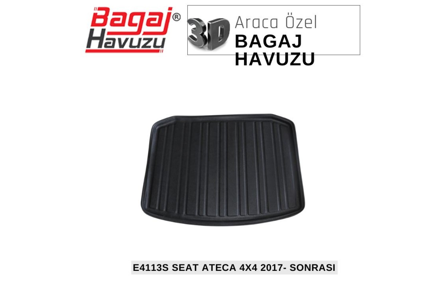 ATECA (KH7) 4X4 2017+ EKONOMİK SERİ BAGAJ HAVUZU