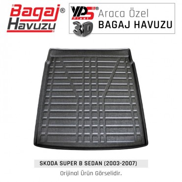 Super B Sedan (2003 - 2007) Yumuşak Bagaj Havuzu