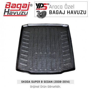 Super B Sedan (2008 - 2014) Yumuşak Bagaj Havuzu