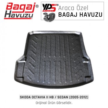 Octavıa II HB / Sedan A5 (2005 - 2012) Yumuşak Bagaj Havuzu