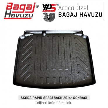 Rapıd Spaceback 2014 - Sonrası Standart Bagaj Havuzu