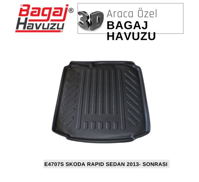 RAPID SEDAN (NH3) 2013-2019 EKONOMİK SERİ BAGAJ HAVUZU