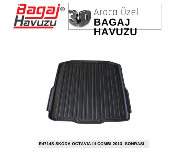 OCTAVIA III (5E) COMBI 2013+ EKONOMİK SERİ BAGAJ HAVUZU