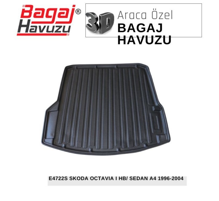 OCTAVIA I (1U) HB / SEDAN A4 1996-2004 EKONOMİK SERİ BAGAJ HAVUZU