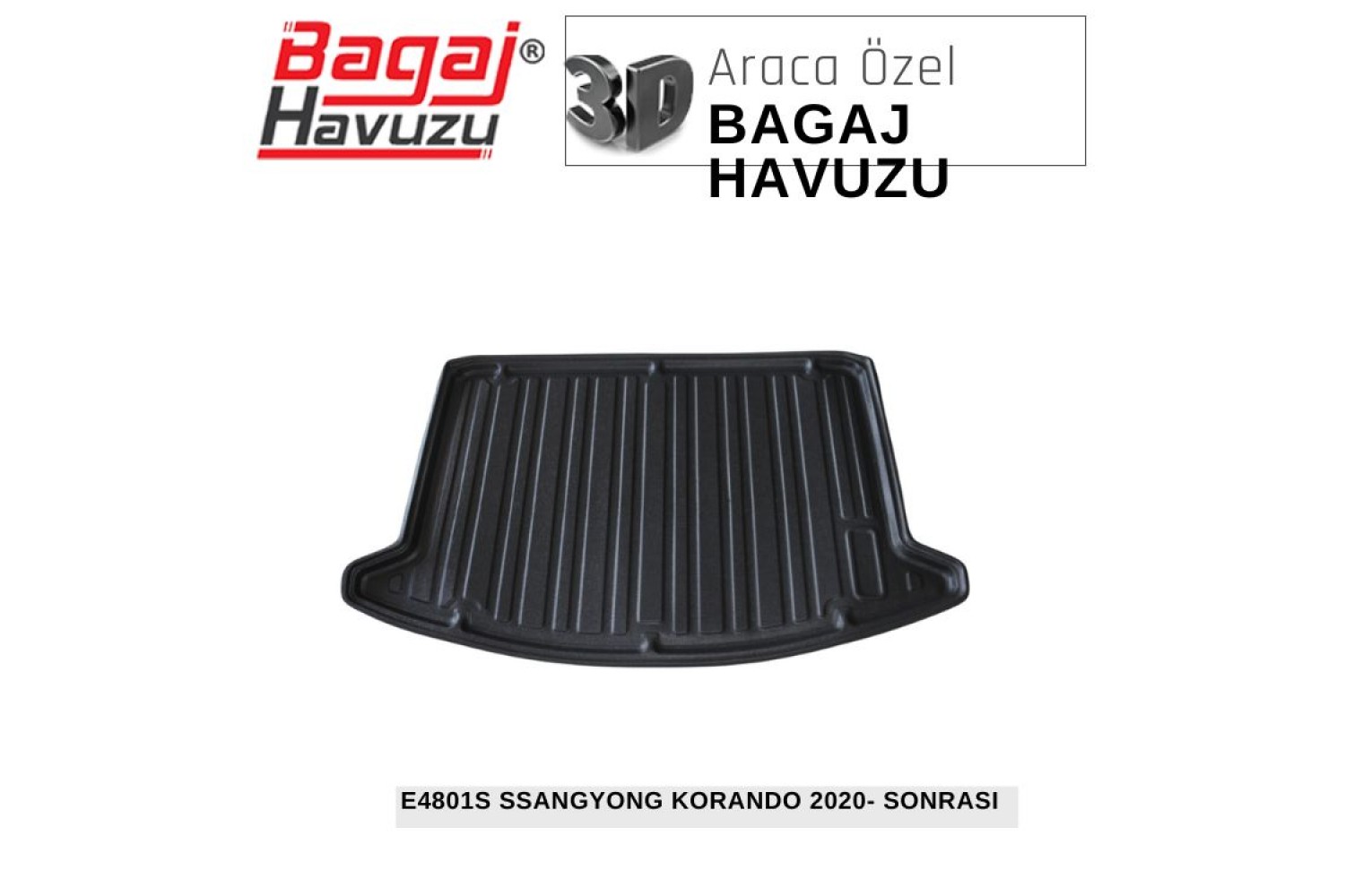 KORANDO (C300) 2020+ EKONOMİK SERİ BAGAJ HAVUZU