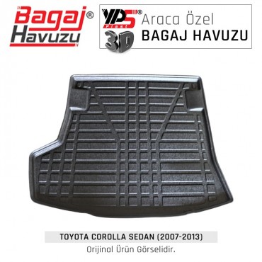 Corolla Sedan (2007 - 2013) Standart Bagaj Havuzu