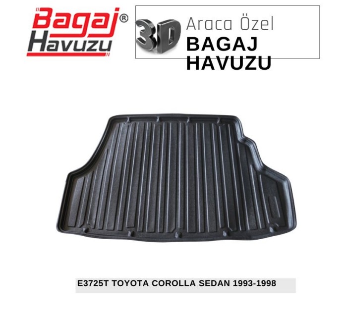 COROLLA (E100) SEDAN 1993-1998 EKONOMİK SERİ BAGAJ HAVUZU