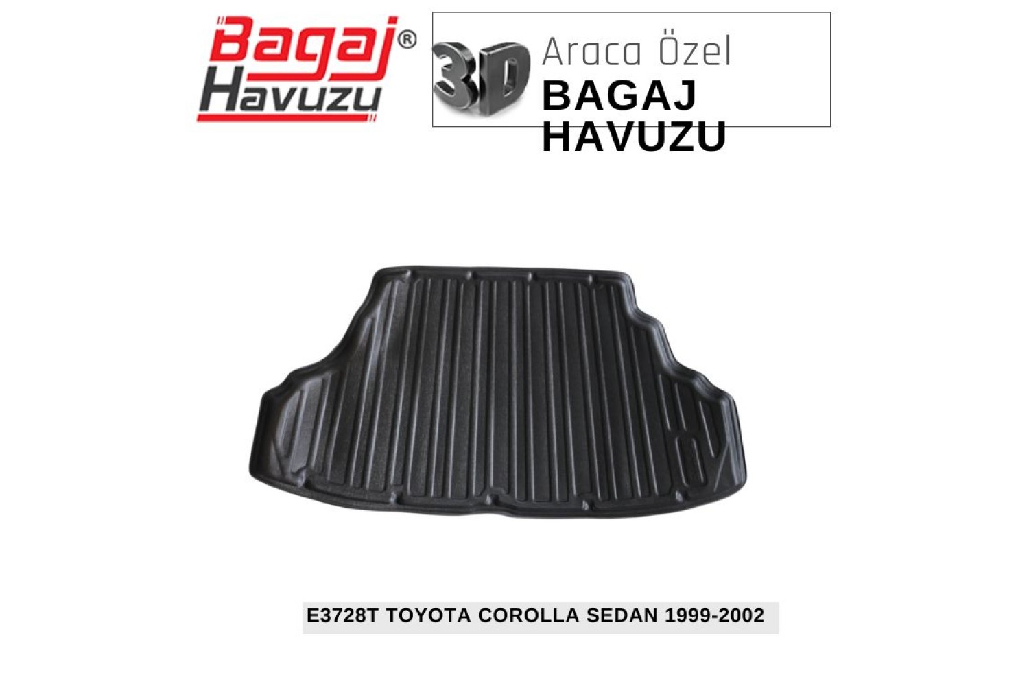 COROLLA (E110) SEDAN 1999-2002 EKONOMİK SERİ BAGAJ HAVUZU