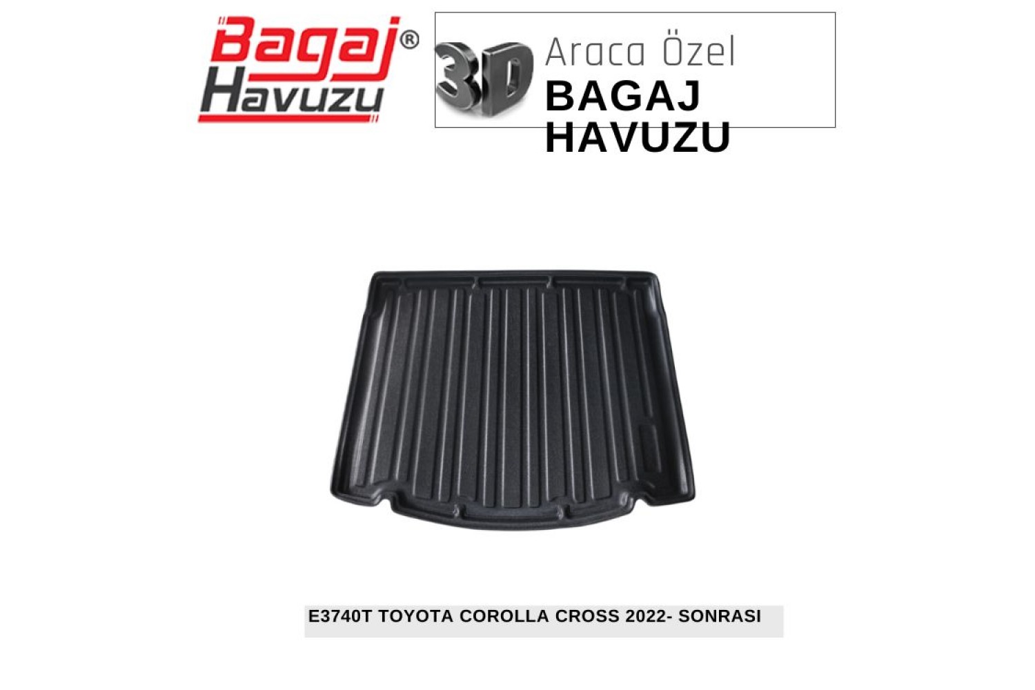 COROLLA CROSS (XG10) 2022-SONRASI EKONOMİK SERİ BAGAJ HAVUZU