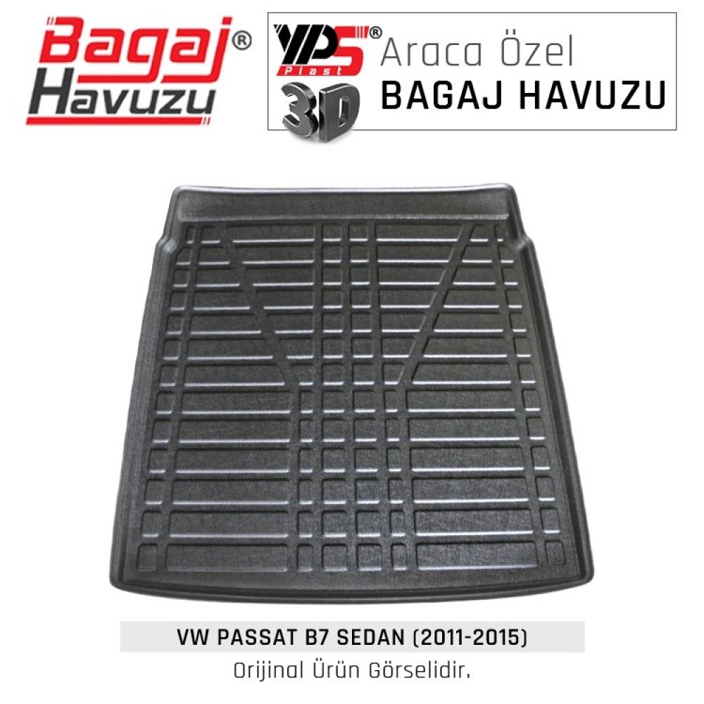 Passat B7 Sedan (2011 - 2015) Lüks Bagaj Havuzu Passat B7 Sedan (2011 - 2015) Lüks Bagaj Havuzu