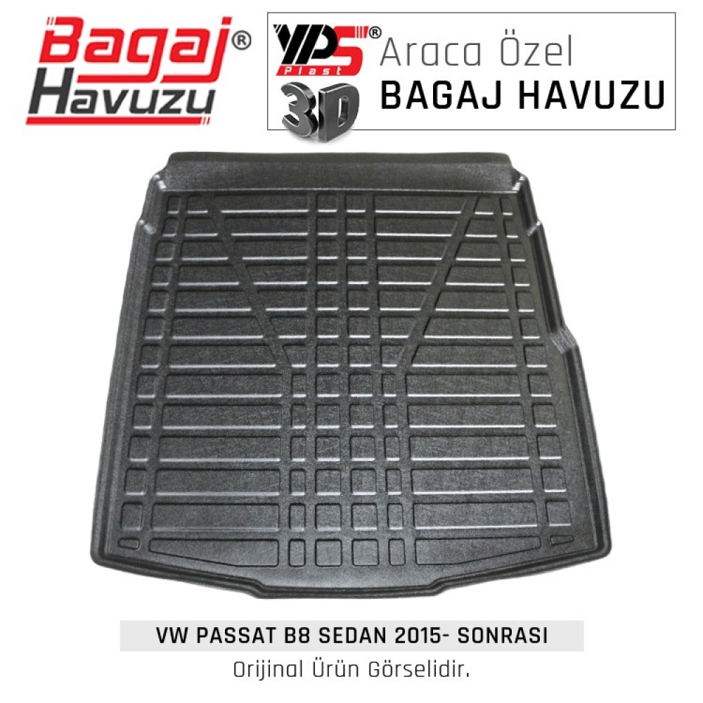 Passat B8 Sedan 2015 - Sonrası Lüks Bagaj Havuzu Passat B8 Sedan 2015 - Sonrası Lüks Bagaj Havuzu