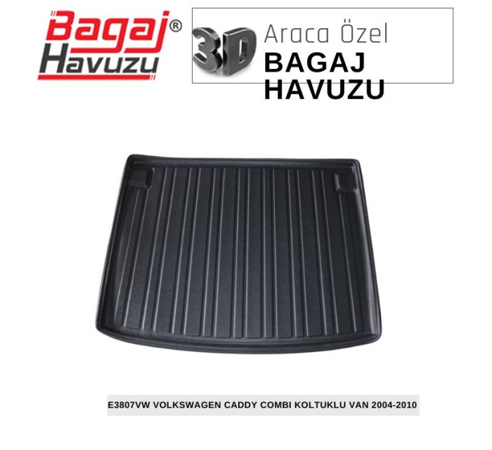 CADDY (III) KOLTUKLU VAN 2004-2010 EKONOMİK SERİ BAGAJ HAVUZU