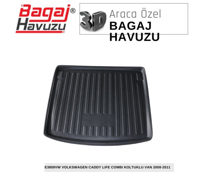 CADDY LIFE KOLTUKLU VAN 2008-2011 EKONOMİK SERİ BAGAJ HAVUZU