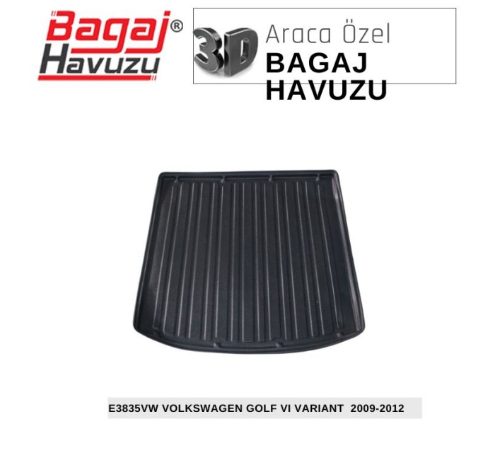 GOLF VI (5K) VARIANT 2009-2012 EKONOMİK SERİ BAGAJ HAVUZU