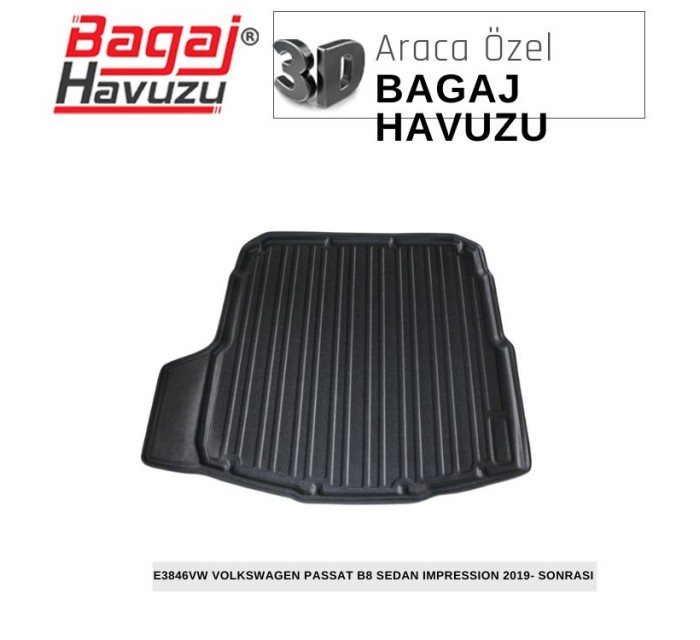 PASSAT (B8) SEDAN IMPRESSION 2019-SONRASI EKONOMİK SERİ BAGAJ HAVUZU